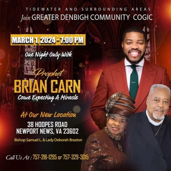 Prophet Brian Carn Wife: Insights into His Life, Ministry, and Family